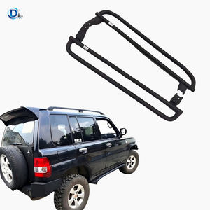 Estribo Lateral de Acero para <span class=keywords><strong>Mitsubishi</strong></span> IO SUV4x4 con Estilo Deportivo y Fijación con Tornillos - Product Image 1