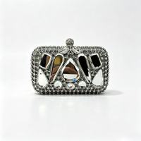 Nouvelle Collection : Sacs de Soirée de Luxe en Verre Diamanté avec Fermeture Magnétique, Sacs à Main à Chaîne, Pochettes Personnalisées pour Femmes – Vente en Gros Tendance