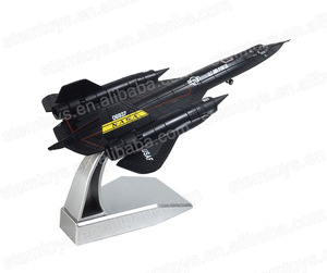 Modellini di Aerei da Caccia SR-71 Blackbird 23CM, Scala 1:144, Modelli in Metallo Pressofuso, Giocattoli da Collezione, Regalo Personalizzabile - Product Image 2