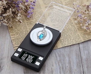 For LCD Pocket Mini <strong>Scale</strong> 0.001g Accuracy Diamond Jewelry <strong>Scale</strong> with Tray and Dust Cover OEM Customizable - Product Image 6
