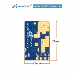 BAYCKRC UR500 2.4G ตัวรับสัญญาณ 500 มิลลิวัตต์ ดูอัลแบนด์ สำหรับโดรนแข่ง - Product Image 4