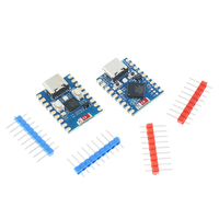 Papan Pengembangan Mini ESP32-C3-Zero Waveshare MCU 32-Bit Single-core 160MHz 2.4GHz Wi-Fi 5 I2C