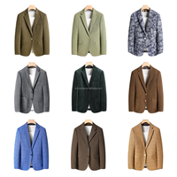 Robes de Mariage Slim Fit pour Hommes Européens et Américains, Vêtements Casual pour Hommes, Tenues de Soirée Élégantes pour Banquets, Costumes Imprimés