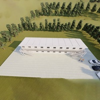 Usine de fabrication de maisons préfabriquées en acier modernes, résistantes aux tremblements de terre, aux ouragans, à installation rapide, en Chine