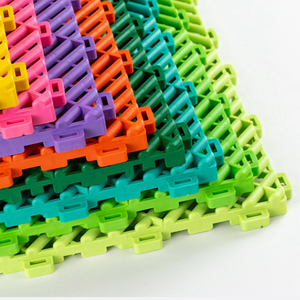 Dalles de sol de garage en plastique de conception moderne, résistantes, 50 mm d'épaisseur, en PP, solution graphique Swiss Track pour lavage de voitures, utilisation en intérieur - Product Image 5