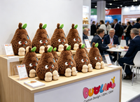 Ours en peluche personnalisé en forme de poire, adorable et moelleux, pour décoration ou cadeau