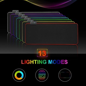 Miếng Lót Chuột Và Bàn Phím RGB Thay Đổi Màu Sắc Phát Sáng Chống Nước Logo & Kích Thước Tùy Chỉnh Miếng Lót Chuột Chơi Game Toàn Bộ Bàn Siêu Nặng Chống Trượt - Product Image 5