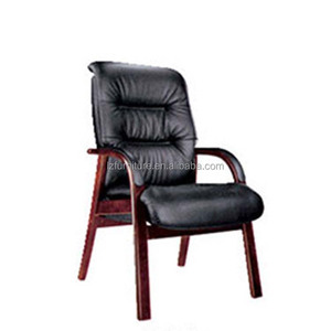 Wooden <b>Cheap</b> Price Four Leg <b>Office</b> Visitor <b>Chair</b> for Meeting Area - Product Image 3