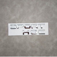 Lettres 3D en ABS, logo SPORT HSE, emblème automobile, autocollants pour coffre arrière de voiture, badges pour accessoires Land Rover Range Rover