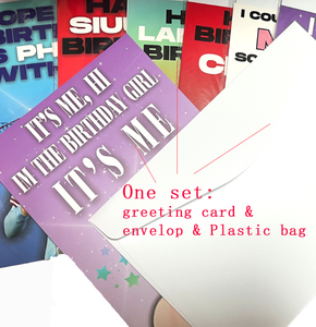 Fabbrica personalizzata di alta qualità varietà di colori assortiti di buon compleanno personalizzati alla rinfusa biglietti d'<span class=keywords><strong>auguri</strong></span> migliori <span class=keywords><strong>auguri</strong></span> con buste - Product Image 2