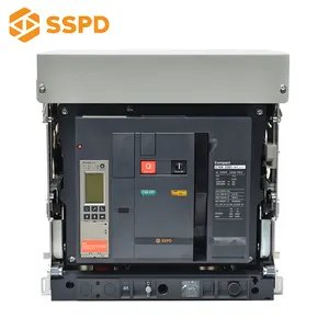 SSPD 3P 4P निकाला 3200A विद्युत उपकरण कम वोल्टेज सर्किट ब्रेकर एसीबी