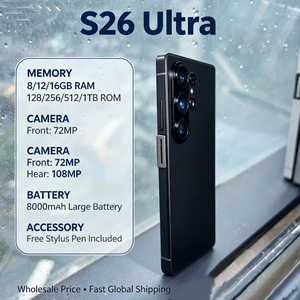 S26ดั้งเดิมใหม่ล่าสุดสมาร์ทโฟน Ultra Deca Core 108MP LTE CDMA 16GB + 1TB 5G แอนดรอยด์15แอลอีดี4K 120Hz โทรศัพท์สเปน - Product Image 5