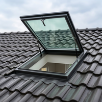 Ventana de Techo Inteligente con Sensor, Impermeable, Eléctrica, Personalizable, para Terraza o Solárium en Villas