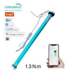 Tuya wifi thông minh rèm tự động cơ giới Alexa Google nhà điều khiển từ xa điện Con lăn màn trập rèm động cơ cho 37 38 ống - Product Image 1