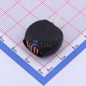 Inductor de Anillo de Color PDMTAT068125-101MLU / Componente de Orificio Pasante (THT), 23x12mm 100uH 20% 8A 26mOhm - Product Image 2