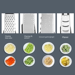 Multifunctional Stainless Steel <b>Vegetable</b> Slicer Food <b>Shredder</b> 4-sided Convenience Gadgets Cheese Grater for Kitchen - Product Image 4