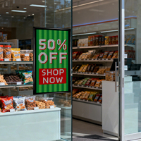 Panneau LED programmable et enroulable DIY 25,39x14,33 pouces, contrôle par application, RGB, IP65, défilement pour vitrine de magasin, marché nocturne