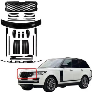 Adecuado para Land <span class=keywords><strong>Rover</strong></span> 2013-2017 para Range <span class=keywords><strong>Rover</strong></span> Body Kit Trim Gloss <span class=keywords><strong>Black</strong></span> Decoración para hasta 2018 New Condition - Product Image 1