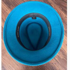 Sombrero Fedora de Lana ND097, Unisex, con Flor y Lazo, Estilo Steampunk, para las Cuatro Estaciones - Product Image 6