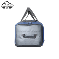 Sac de voyage pliable en bâche PVC 500D de qualité commerciale avec fermeture éclair étanche pour équipement tactique et alpinisme
