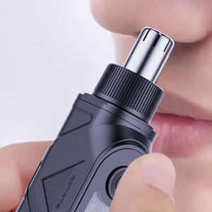 Vente en gros Portable personnalisé en acier inoxydable <span class=keywords><strong>manuel</strong></span> <span class=keywords><strong>nez</strong></span> oreille tondeuse électrique/batterie voiture-friendly USB alimenté pour le ménage - Product Image 1