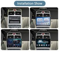 Autoradio Android avec écran IPS de 9 pouces, CarPlay sans fil, pour Peugeot 307 307CC 307SW 2002-2016, lecteur stéréo, navigation GPS, BT5.4