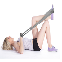 Banda de torniquete libre de látex desechable de 46m * 15,1 cm * 0,26mm para ejercicio