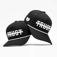 Gorra de Golf de 5 Paneles, Corte Láser Perforado, Logotipo Bordado en 3D, Poliéster de Alta Calidad, Rendimiento Deportivo, Secado Rápido, Unisex