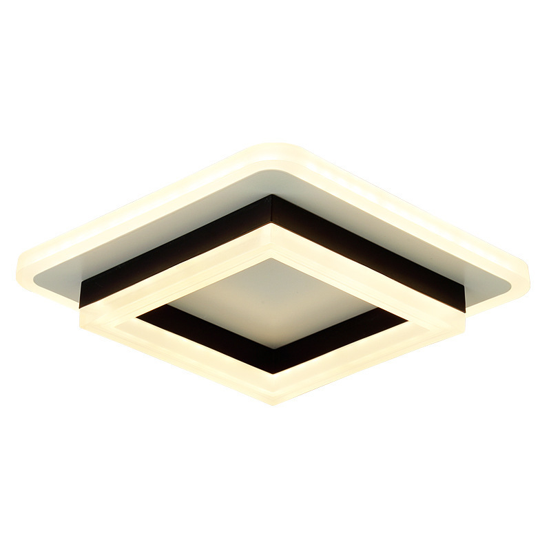 2025 Modern Nordic Light Fixtures Pop Square Acrylic Lamp Ceiling Home Decoration Hallway Corridor Led Ceiling Light · image 5