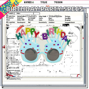 Gafas de Sol Divertidas con Forma de Pastel para <span class=keywords><strong>Cumpleaños</strong></span> Infantiles o Decoración de Fiesta del Día de los Inocentes - Gafas de Fiesta de <span class=keywords><strong>Feliz</strong></span> <span class=keywords><strong>Cumpleaños</strong></span> - Product Image 2