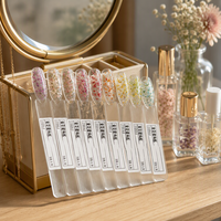 Gel de construction transparent pour extension d'ongles, gel cristallin pour encapsulation de fleurs, certifications OEM ODM disponibles