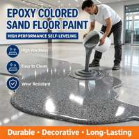 Système de revêtement de sol en terrazzo époxy haute résistance pour la protection des surfaces en béton