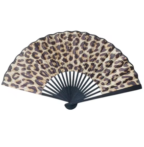 <b>Blue</b> <b>Glitter</b> Rave New Arrivals Hand Fan Large Portable Folding Fan with Carved Decoration for Promotions Souvenirs - Product Image 5