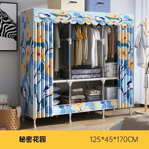 Nouveau meuble de maison moderne placard en <span class=keywords><strong>tissu</strong></span>, armoire de rangement avec cadre en acier - Product Image 6