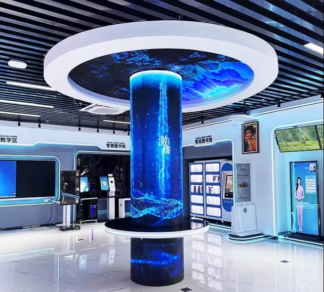 Smart Bendable Indoor HD P2 P2.5 P3mm Soft Panel Curved Flexible Led Display Screen
