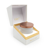 Boîtes cadeaux de luxe en carton rigide pour bougies, personnalisables avec logo, emballage en carton blanc pour bougies, vente en gros