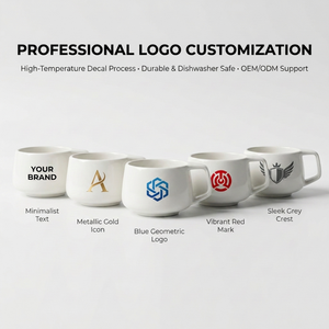 Kingze personalizzabile Logo Design moderno eco-friendly in ceramica <span class=keywords><strong>Espresso</strong></span> caffè tè <span class=keywords><strong>tazza</strong></span> e piattino Set per uso domestico o omaggi - Product Image 2