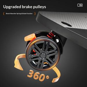 कस्टम पालतू वाहक सवारी के साथ पहियों हटाने योग्य रोलिंग 4 पहियों के साथ कस्टम पालतू कैरियर यात्रा - Product Image 5