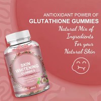 Gummies éclaircissantes pour la peau L-Glutathion & Collagène & Biotine Anti-âge Antioxydant Peau hydratée et éclatante pour estomper les taches
