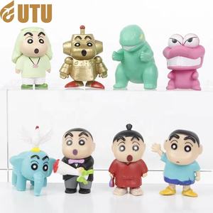 Crayon Shin-chan Dynamic Superhero Model PVC Home TV Cabinet Decoration 10cm Character <b>Costume</b> Collection Box for Promotions-F - Product Image 3