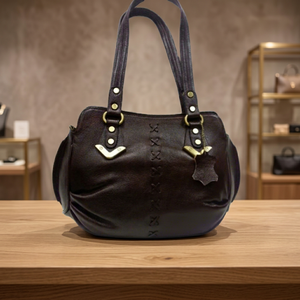 Genuine Leather Ladies Luxury Waterproof Durable Lightweight Eco-Friendly Soft Clutch Zipper Closure Cross-Body Dual Strap 3L+ - Product Image 6