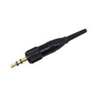 Nouveau Mini 3.5mm connecteur TRS prise OEM usine en gros Jack 3 pôles adaptateur serrure plaqué or D112/V1/P03 pour casque cuivre