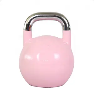 kettlebell 6kg Suppliers-Top Quality Exercise competition 6kg steel Colorful Kettlebell