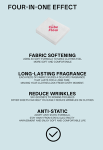 Nhà máy sinh thái thay thế vải làm mềm <span class=keywords><strong>Sheets</strong></span> đối với máy giặt chất làm mềm rắn máy sấy vải làm mềm tấm - Product Image 5