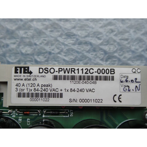 แหล่งจ่ายไฟ ETEL DSO-PWR112C-000B ของแท้ - Product Image 3