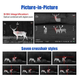 Trv תרמית טווח הדמיה תרמי ראיית לילה 384x288 ברזולוציה גבוהה 35 מ "מ יעד חום מעקב - Product Image 4