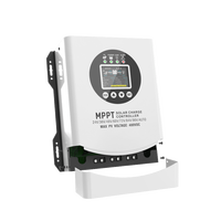 Controlador de Carga Solar MPPT con Voltaje Máximo de Entrada de 460V 480V, 50A 60A 80A 100A 120A AUTO para Baterías de Plomo-Ácido y Litio