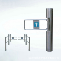 Contrôle de système de foule comptant la gestion automatique de foule Tourniquet de file d'attente d'entrée de barrière d'oscillation de petite taille