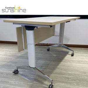Mesa plegable de entrenamiento movible al por mayor para la escuela y sala de reuniones, escritorio de ordenador para estudiantes, escritorios de oficina y Ciencia Educativa - Product Image 1