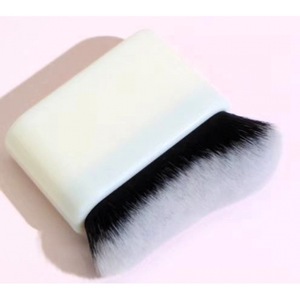 Fibre synthétique Abs couleur or corps géant plat vague incurvée carré texturé fond de teint liquide application brosse mélangeur - Product Image 6